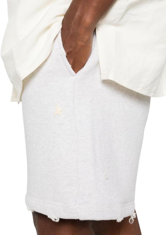 26SS 골든구스 숏팬츠 GUP02715P00242560665 LICHTGREY - GOLDEN GOOSE