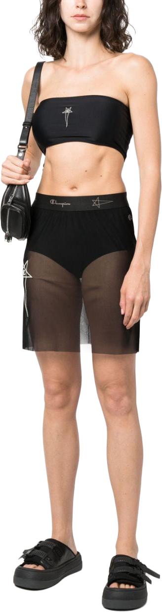  릭 오웬스 숏 스커트 CW02C6671CHMNET09 BLACK - RICK OWENS