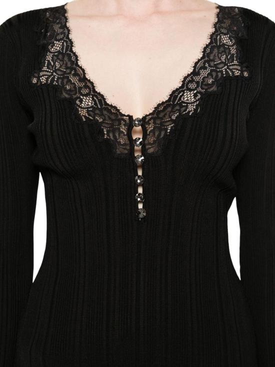 25FW 셀프 포트레이트 스웨터 AW25042TBLACK - SELF PORTRAIT