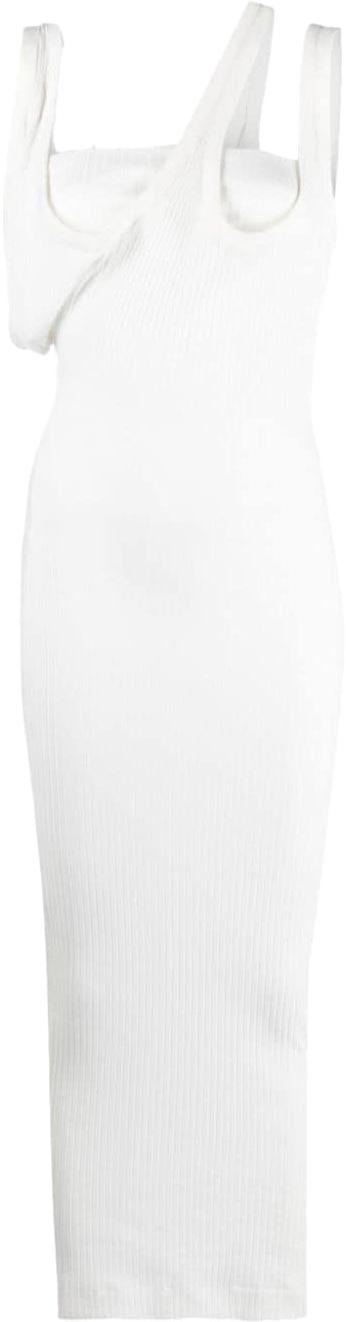  디 아티코 롱 원피스 246WCM125J043001 WHITE
