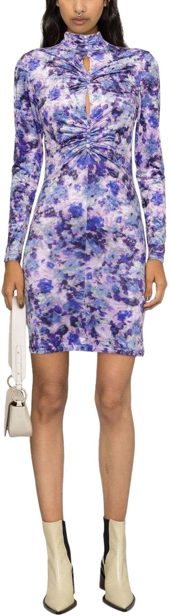  이자벨마랑 GRAM 플로럴 원피스 RO226022H024IGRAM86PE PURPLE - ISABEL MARANT