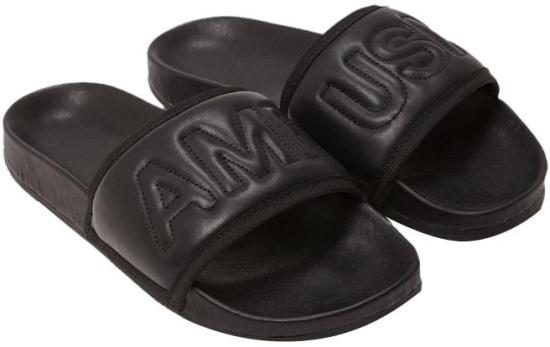  엠부시 뮬/슬리퍼 BWIC001S21LEA0011000 BLACK - AMBUSH