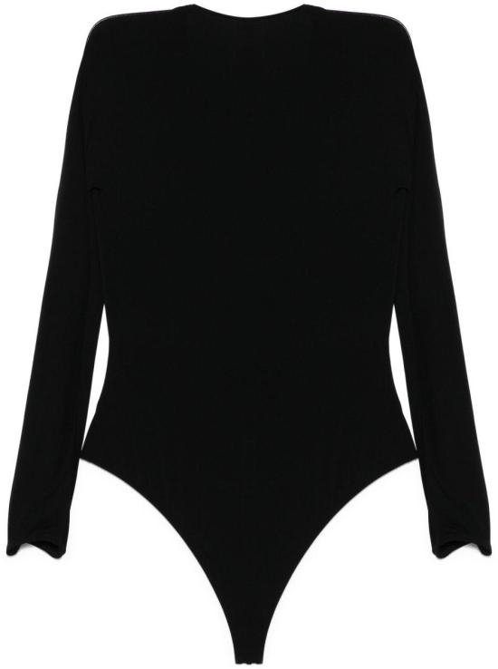 26FW 월포드 바디수트 티셔츠 792917005 BLACK - WOLFORD