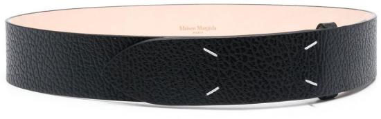 26SS 마르지엘라 가죽 벨트 SA1TP0006P4455T8013 BLACK