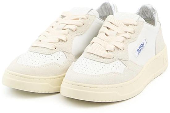 25FW 오트리 메달리스트 로우 레더 스니커즈 AULWTA01 WHITE - AUTRY