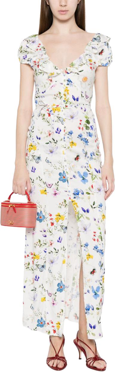 26SS 앨리스 앤 올리비아 롱 원피스 CC603P22554W125 WHITE - ALICE & OLIVIA