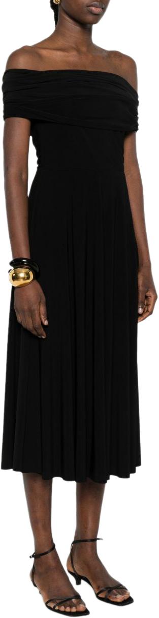 26SS 노마카말리 미디 원피스 KK1263PLT51001 BLACK - NORMA KAMALI