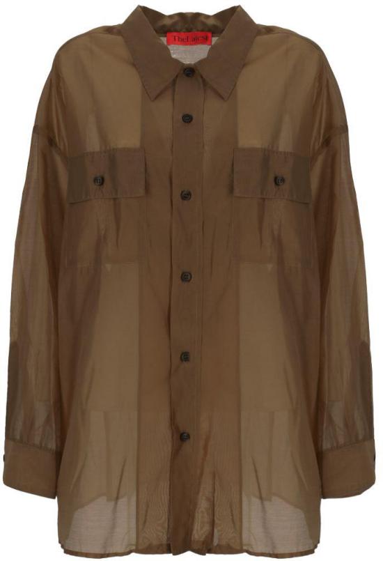 26SS 더 레이티스트 블라우스 TLW04010T0161ABTPT0032 BROWN