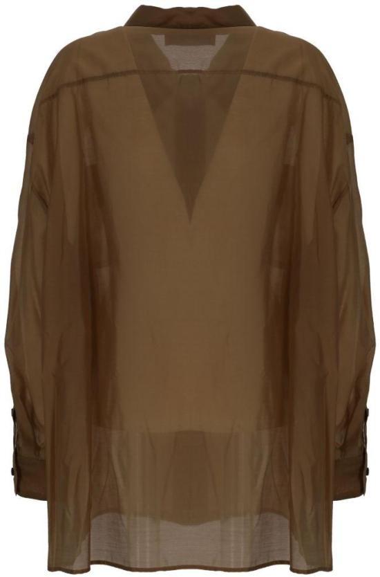 26SS 더 레이티스트 블라우스 TLW04010T0161ABTPT0032 BROWN - THE LATEST