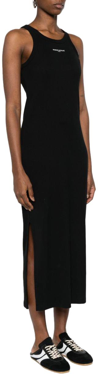 26SS 메종키츠네 롱 원피스 QW01650KA0033P199 BLACK - MAISON KITSUNE
