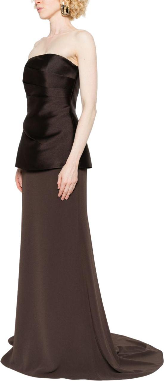26SS 솔러스런던 롱 원피스 OS47031CHESNUT BROWN - SOLACE LONDON