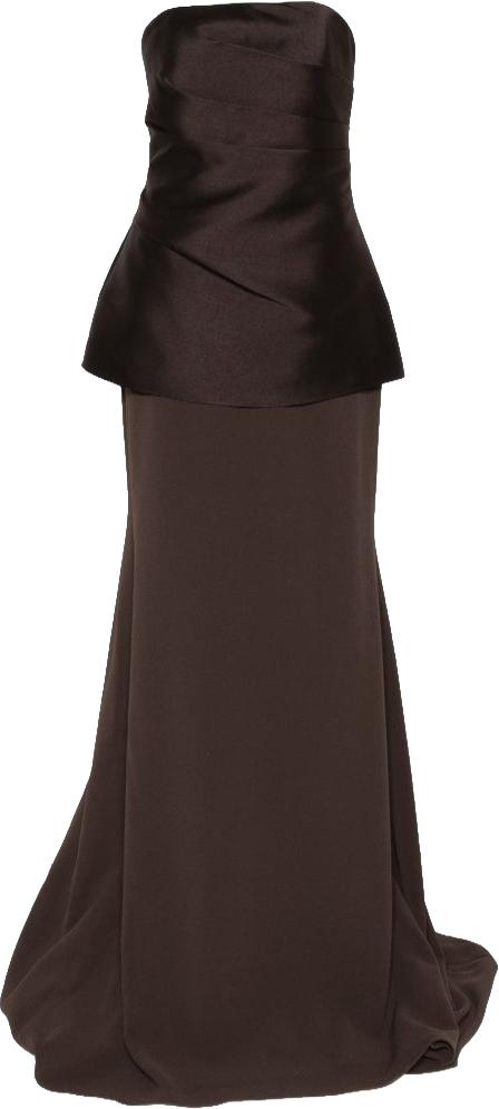 26SS 솔러스런던 롱 원피스 OS47031CHESNUT BROWN