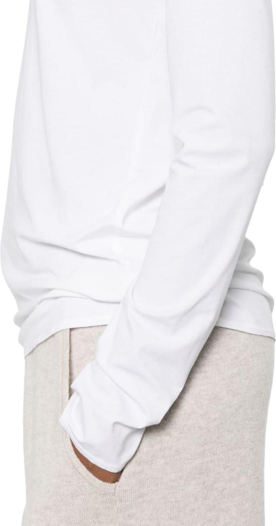 25FW 월포드 긴팔 티셔츠 533361300 WHITE - WOLFORD