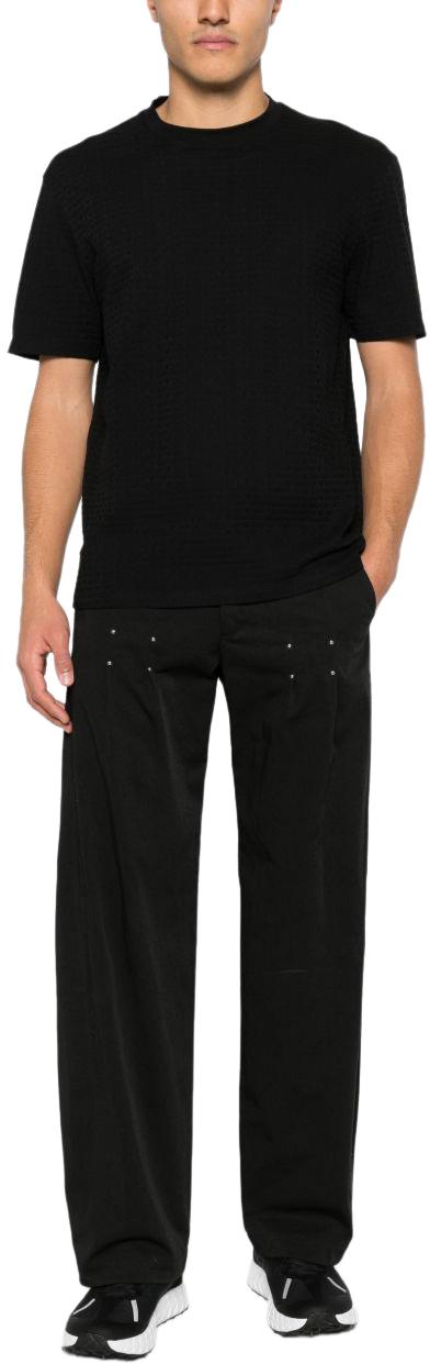 26SS 엠포리오 아르마니 반팔 티셔츠 EM004594AF10762FC293 BLACK - EMPORIO ARMANI