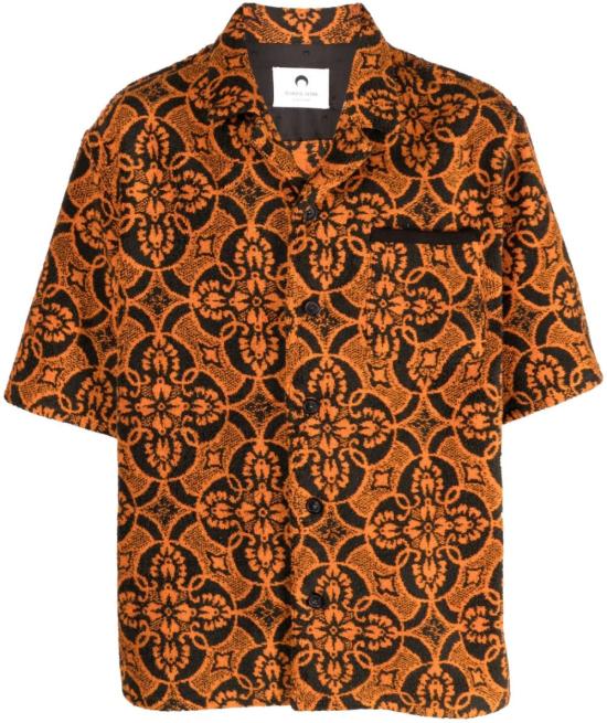  마린세르 반팔 셔츠 T249SS23XWOVCO000503 ORANGE