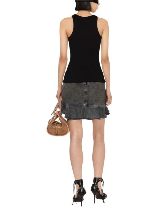  블루마린 민소매 티셔츠 2T049AN0990 BLACK - BLUMARINE