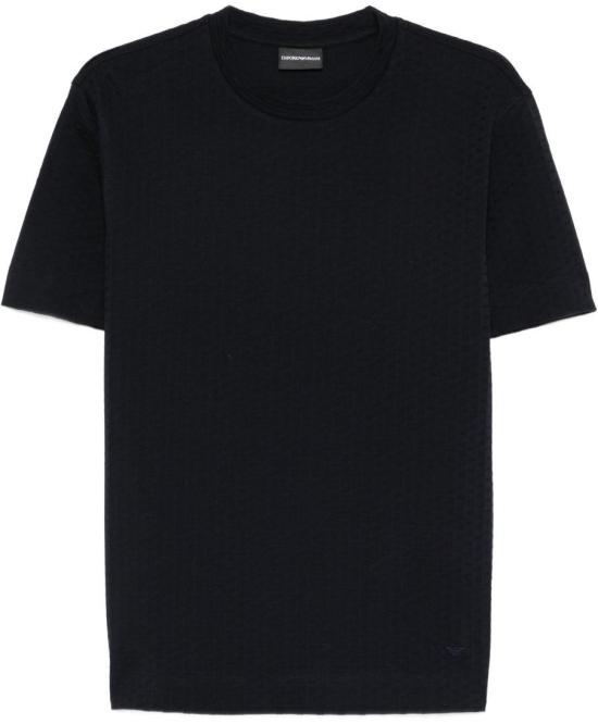 26SS 엠포리오 아르마니 반팔 티셔츠 EM001289AF10762FB405 BLUE