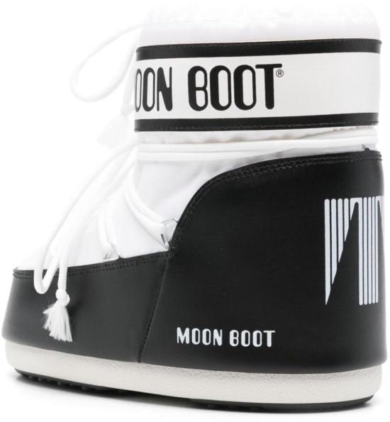 25FW 문부츠 아이콘 나일론 로우 부츠 1409340A001 WHITE - MOON BOOT