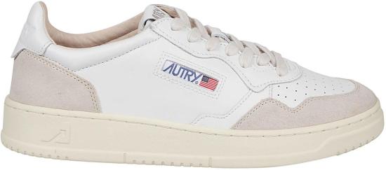 26FW 오트리 메달리스트 로우 스니커즈 AULMLS33 WHITE