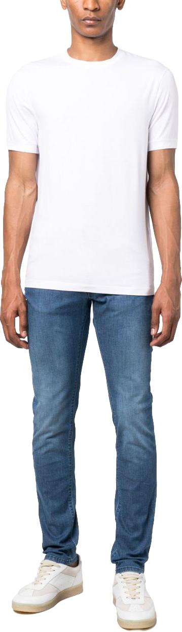 26SS 조르지오 아르마니 반팔 티셔츠 8NST62SJP4ZU090 WHITE - GIORGIO ARMANI
