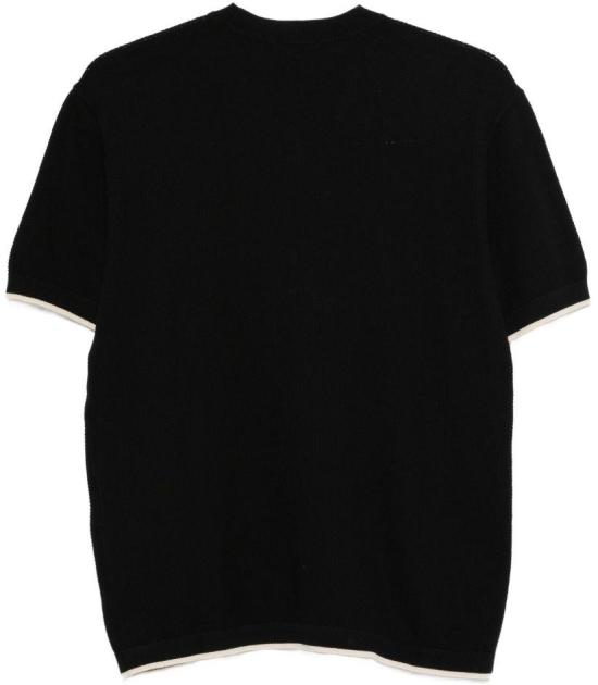 26SS 엠포리오 아르마니 반팔 티셔츠 EM005529AF25257FC102 BLACK - EMPORIO ARMANI