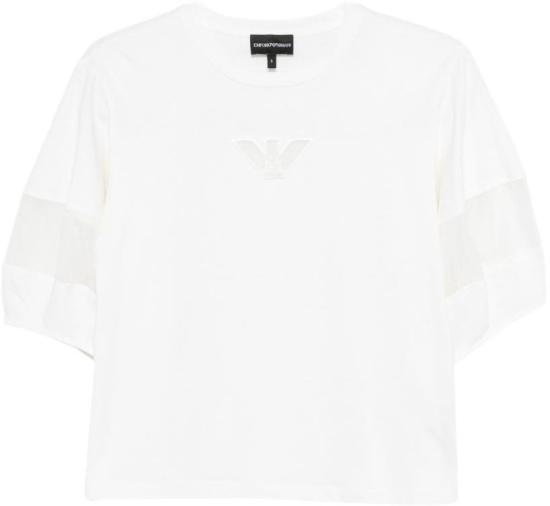 26SS 엠포리오 아르마니 스웨터 EW004390AF13318U0006 WHITE