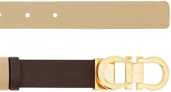 26SS 살바토레 페라가모 레귤러 벨트 230294780408010 BROWN - SALVATORE FERRAGAMO