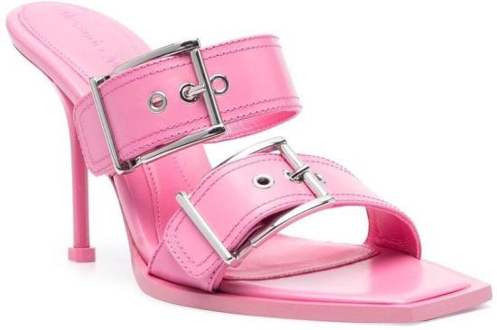  알렉산더 맥퀸 뮬/슬리퍼 709990WHSWD5482 PINK - ALEXANDER MCQUEEN