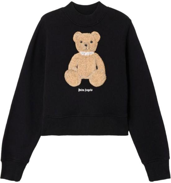 26SS 팜앤젤스 스웨터 PWBA016S26FLE0061060 BLACK