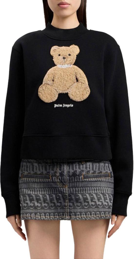 26SS 팜앤젤스 스웨터 PWBA016S26FLE0061060 BLACK - PALM ANGELS