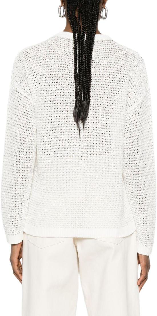 26SS 파비아나 필리피 스웨터 MAD276F534M120VR1 WHITE - FABIANA FILIPPI
