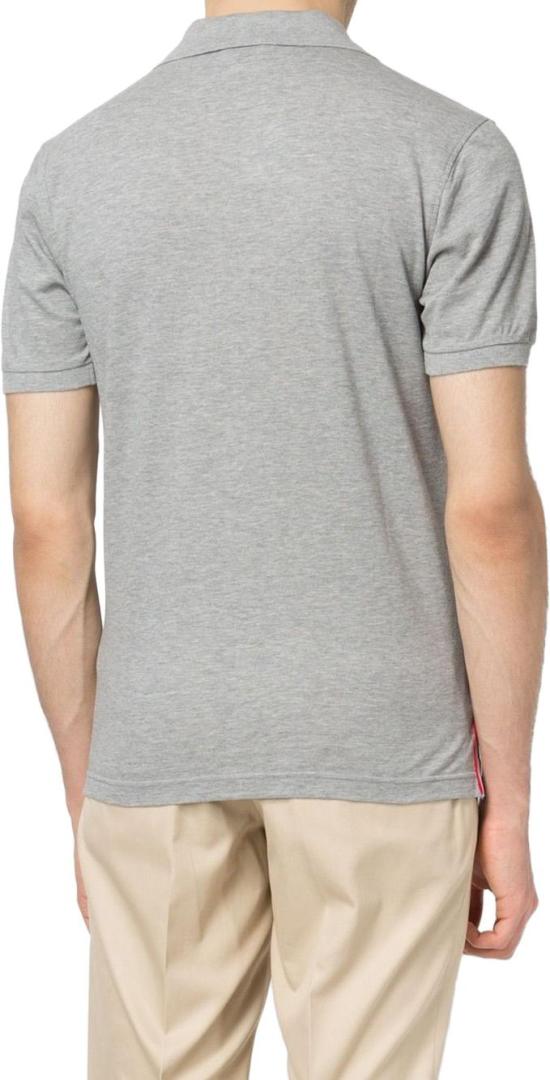 26FW 톰브라운 피케 포켓 폴로 티셔츠 MJP022A01455055 LICHTGREY - THOM BROWNE