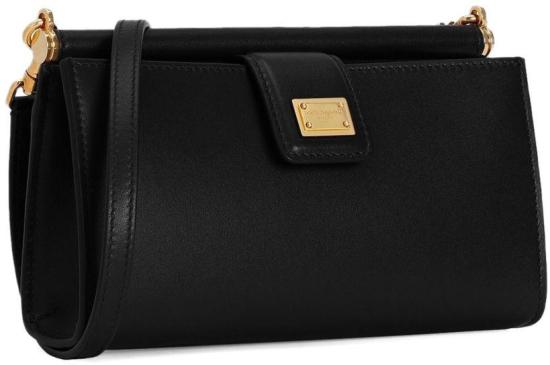 26SS 돌체앤가바나 Plongé calfskin 폰백 BI3367A9S2580999 BLACK - DOLCE & GABBANA