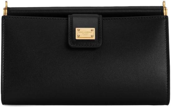 26SS 돌체앤가바나 Plongé calfskin 폰백 BI3367A9S2580999 BLACK