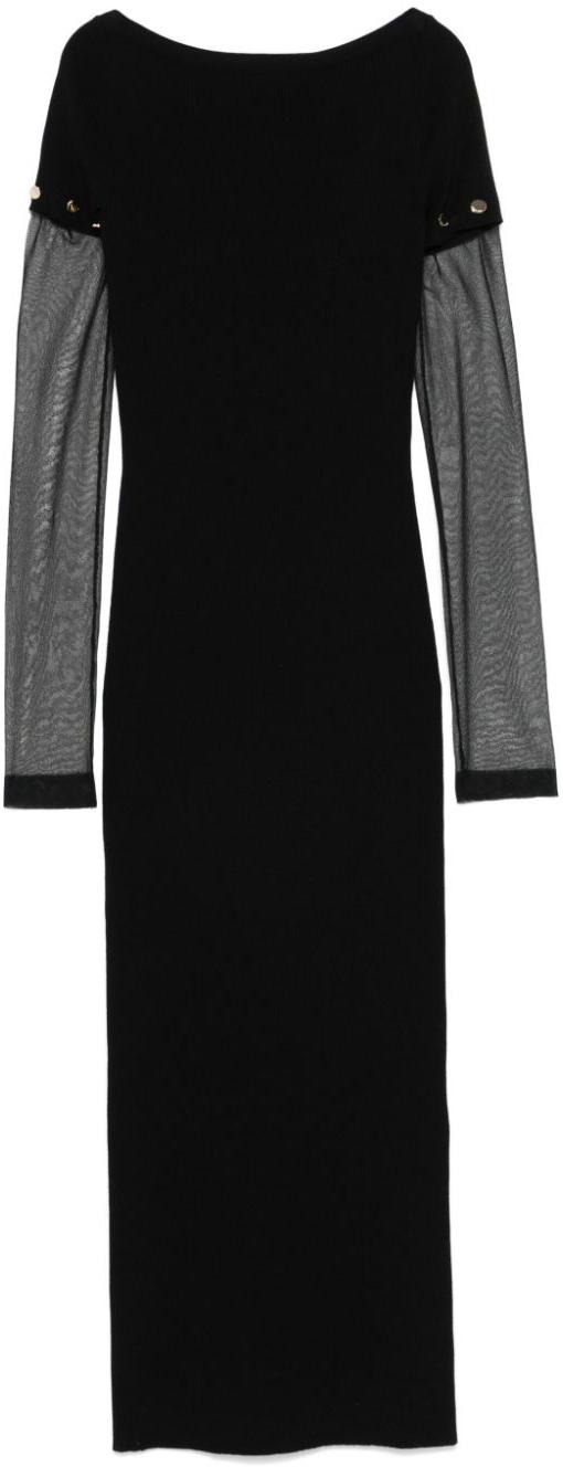 25SS 스포트막스 롱 원피스 12321041600004 BLACK