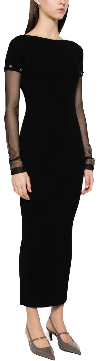 25SS 스포트막스 롱 원피스 12321041600004 BLACK - SPORTMAX
