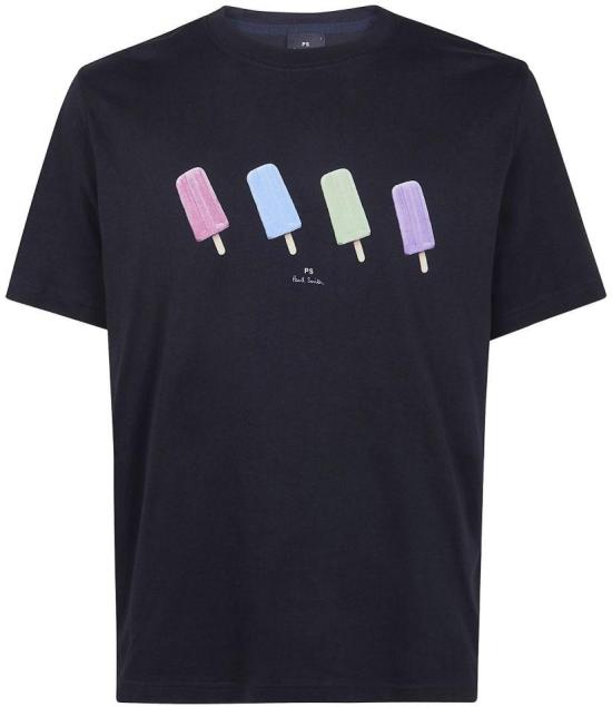 26SS 폴 스미스 지브라 패치 반팔 M2R011RVP578079 BLACK