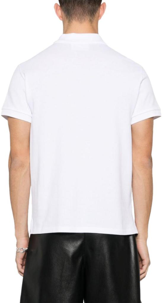 26SS 아미 스몰 하트 로고 폴로 셔츠 BFUPL001D760100 WHITE - AMI