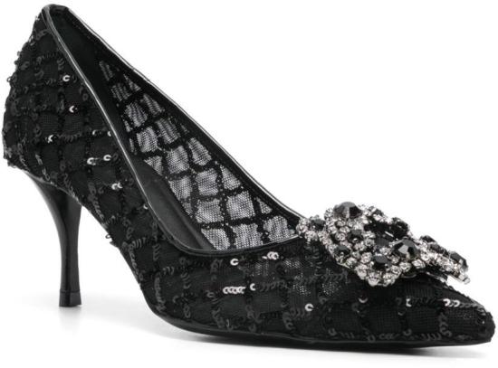  로저비비에 힐/펌프스 RVW41421660TRJB999 BLACK - ROGER VIVIER