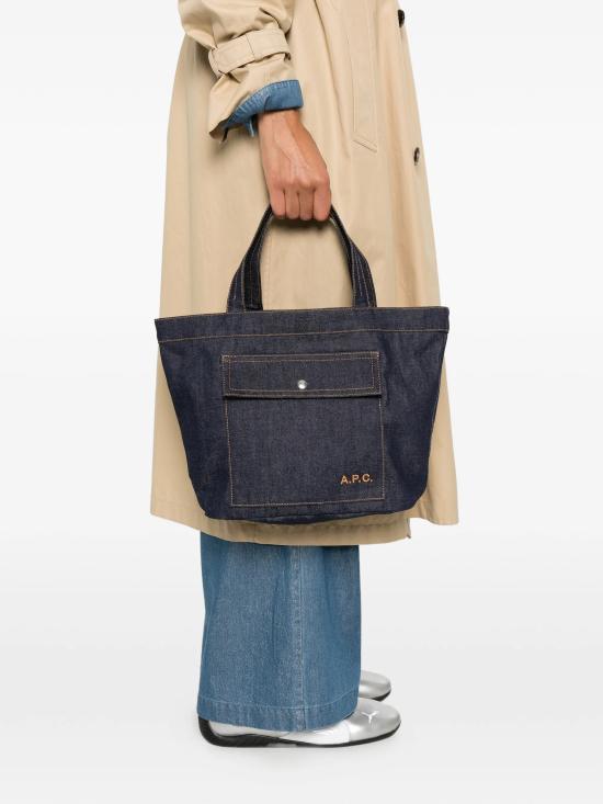 26FW 아페쎄 토트백 COHIZM67083 IAI Blu - A.P.C.