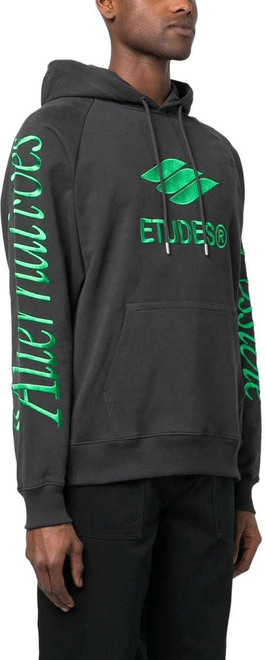  에뛰드스튜디오 후드 티셔츠 E23MM270A01696 BLACK - ETUDES