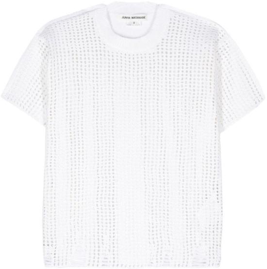  와타나베 준야 반팔 티셔츠 JMN0090512 WHITE