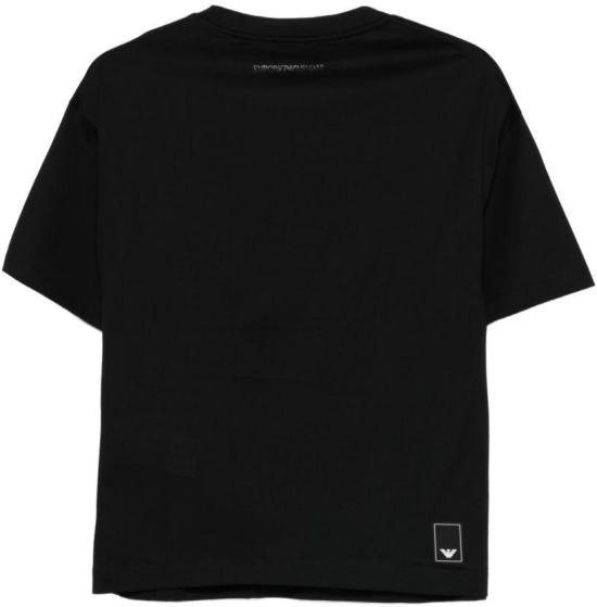 26SS 엠포리오 아르마니 반팔 티셔츠 EW003867AF10003UC001 BLACK - EMPORIO ARMANI