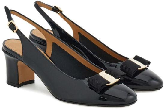 26SS 살바토레 페라가모 힐/펌프스 01L130790739001 BLACK - SALVATORE FERRAGAMO