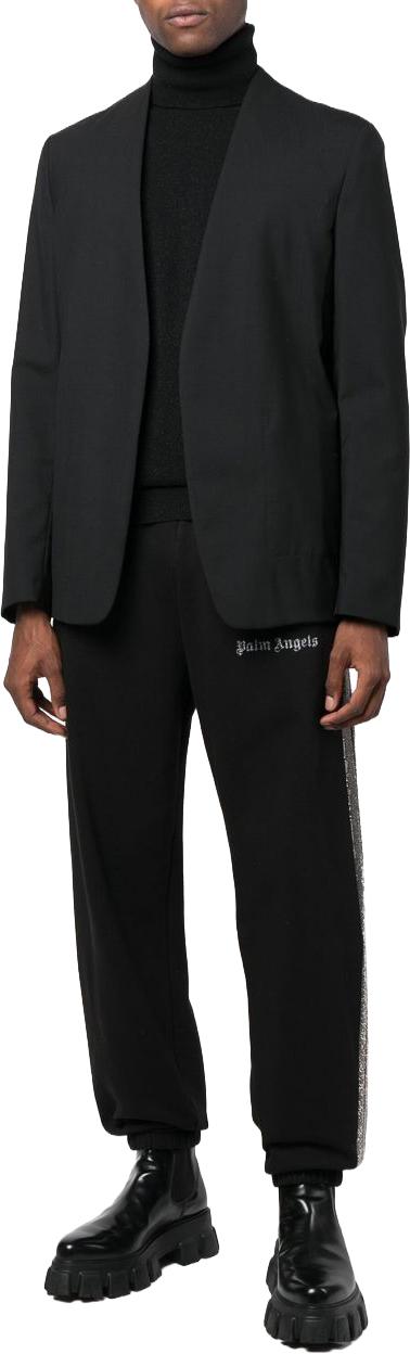  팜앤젤스 트레이닝/조거 팬츠 PMCH011F22FLE0051072 BLACK - PALM ANGELS