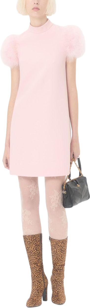 26SS 발렌티노 가라바니 숏 원피스 BVAJ901CFR13 PINK - VALENTINO GARAVANI
