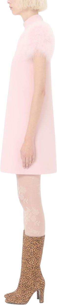 26SS 발렌티노 가라바니 숏 원피스 BVAJ901CFR13 PINK - VALENTINO GARAVANI