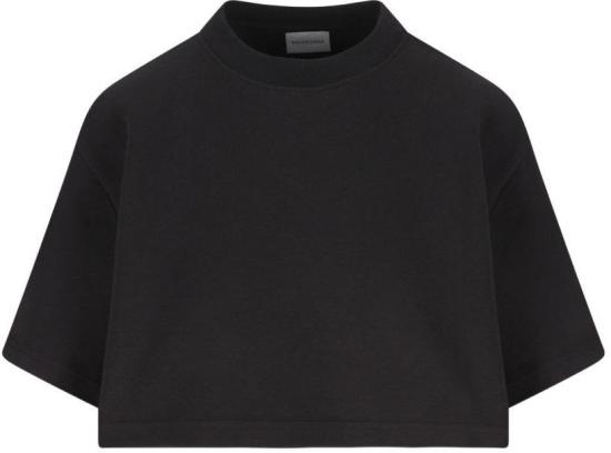 26SS 발렌시아가 셔츠 871735TUVA21000 BLACK