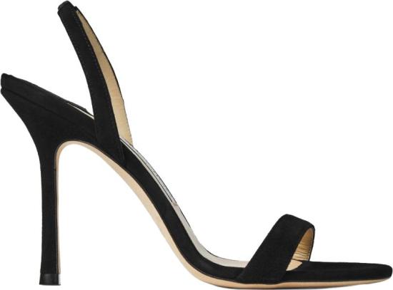 26FW 지미추 샌들 JENN100SUEBLACK
