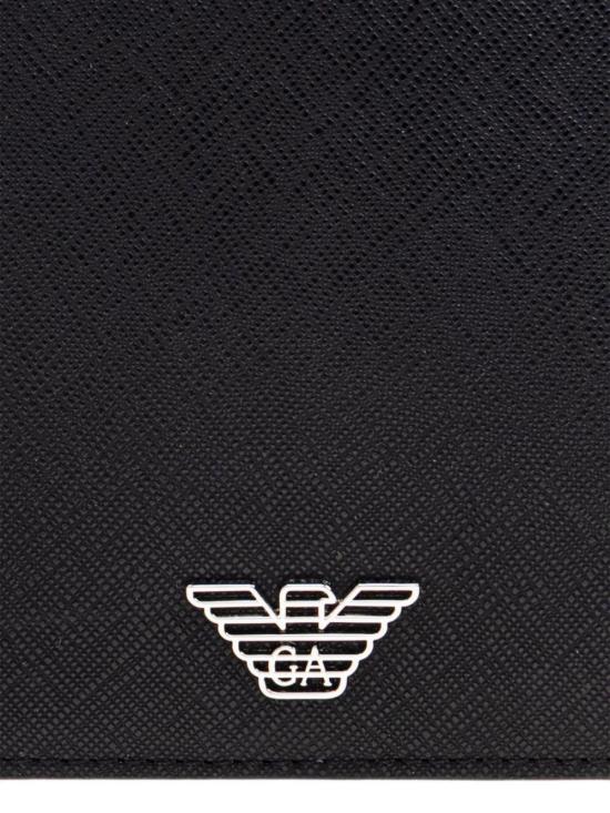 26FW 엠포리오 아르마니 남성지갑 EM003910AF13805UC001 BLACK - EMPORIO ARMANI